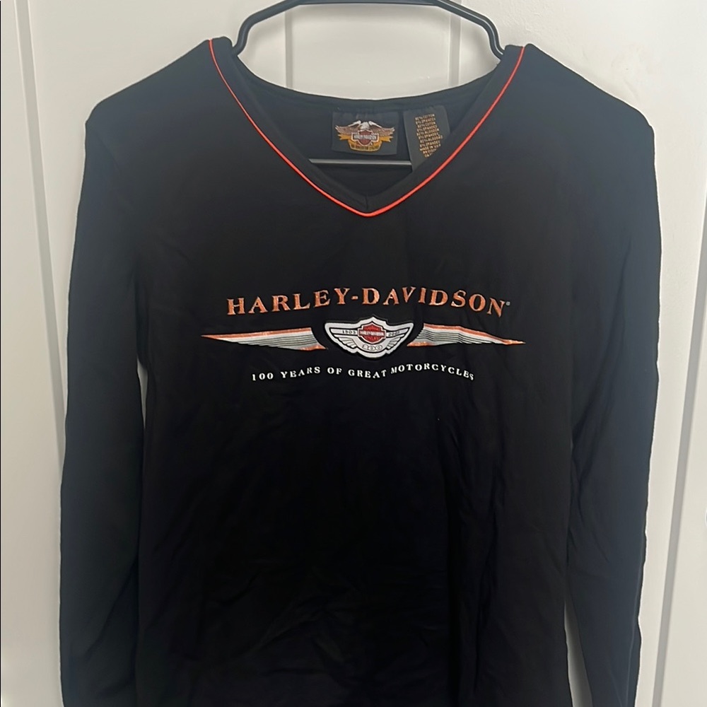 Harley-Davidson Black Long Sleeve Shirt